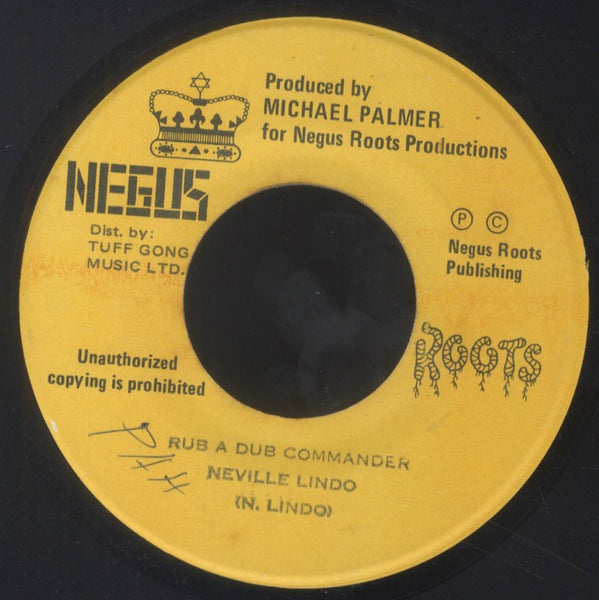 NEVILLE LINDO [Rub A Dub Commander]
