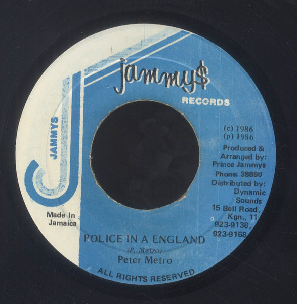 PETER METRO [Police In A England]