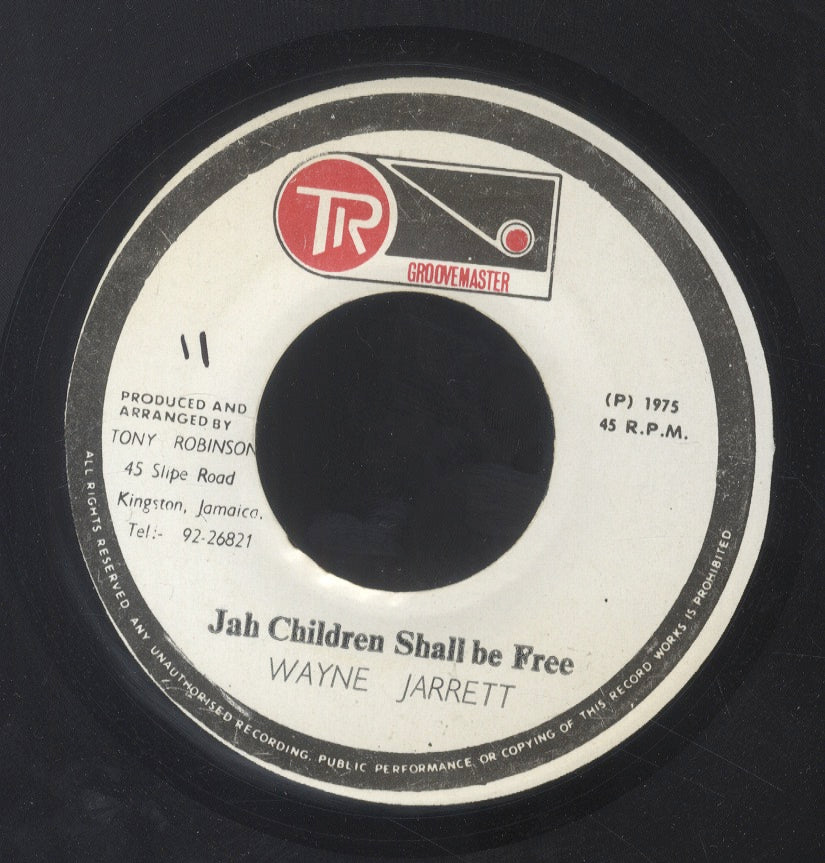 WAYNE JARRETT [Jah Children Shall Be Free]