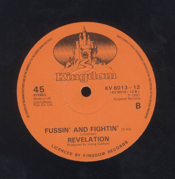 REVELATION [Tonight / Fussin' And Fightin']