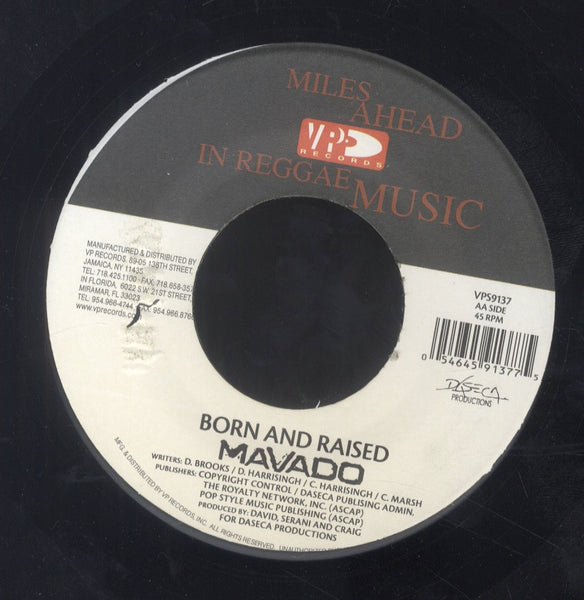 MAVADO [They Fear Me / Born And Raised]