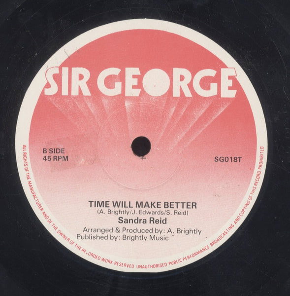 SANDRA REID [We Belong Together / Time Will Make It Better]