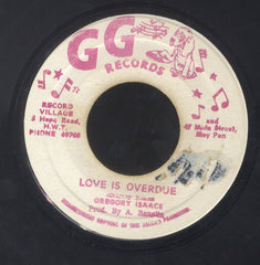 GREGORY ISAACS [Love Is Over Due]