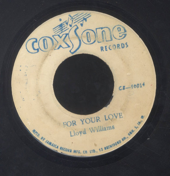 DENNIS BROWN / LLOYD WILLIAMS [No Man Is An Island / For Your Love]