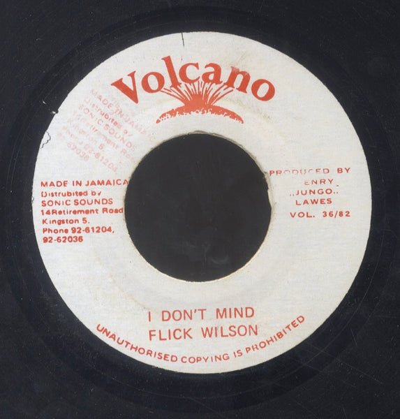 FLICK WILSON（RUDDY THOMAS) [I Don't Mind]