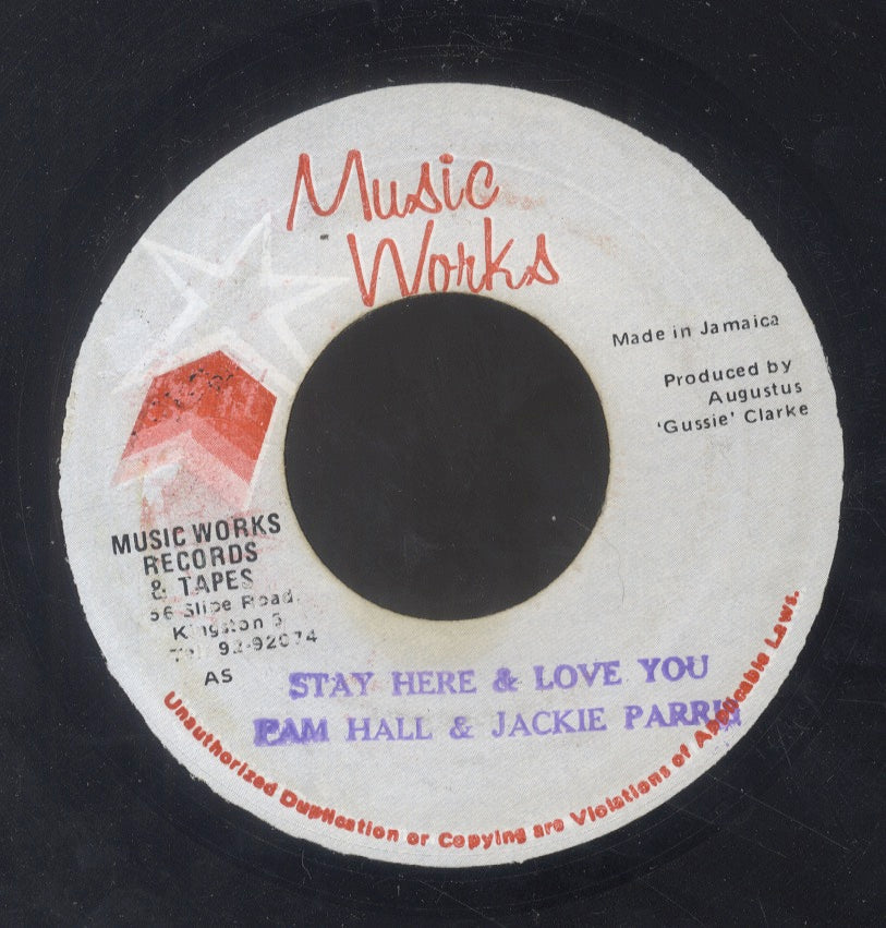 PAM HALL & JACKIE PARIS [Stay Here & Love You]