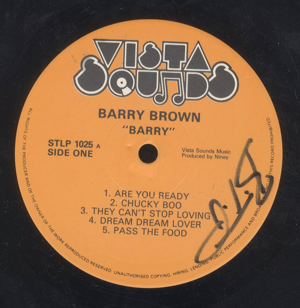 BARRY BROWN [Barry]