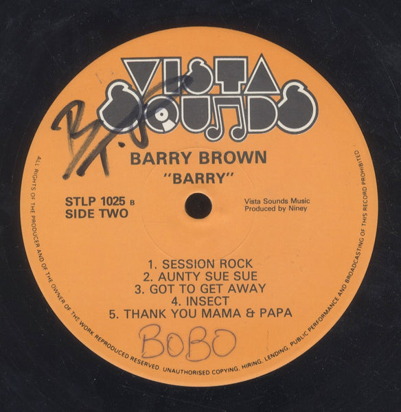 BARRY BROWN [Barry]