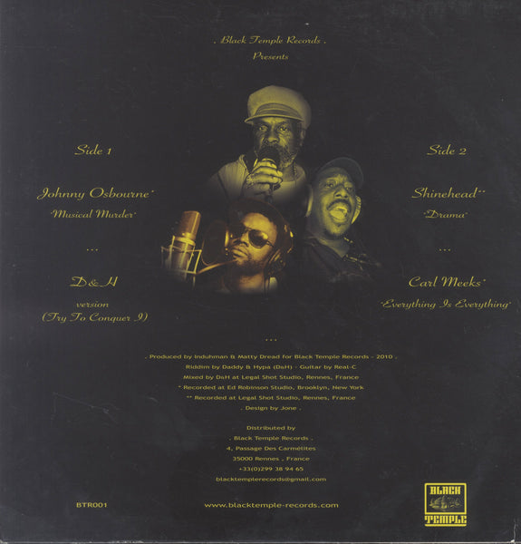 JOHNNY OSBOURNE / SHINEHEAD / CARL MEEKS [Musical Murder / Drama / Everything Is Everything]