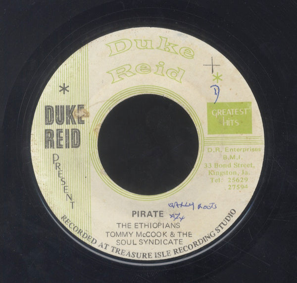 THE ETHIOPIANS / TOMMY MCCOOK [Pirate / Depth Charge]