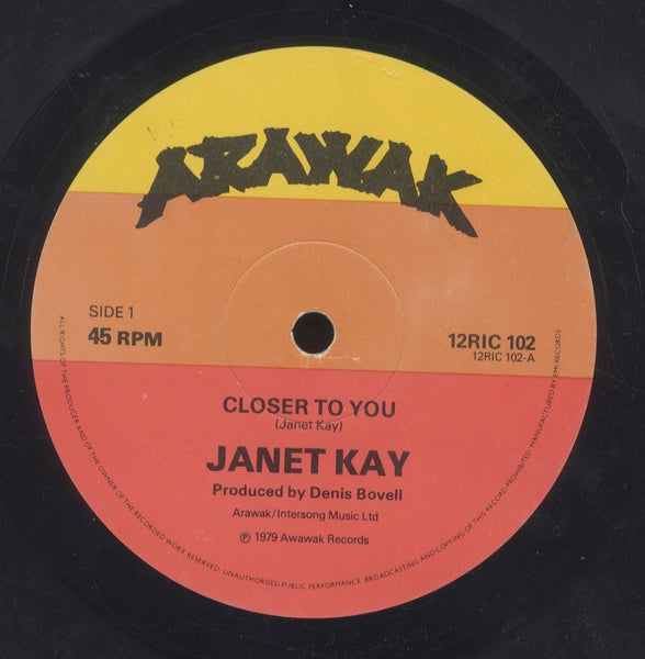 JANET KAY [Rock The Rhythm / Closer To You]