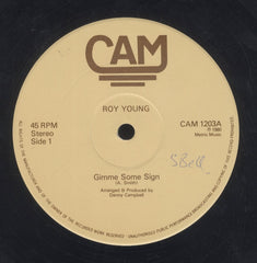 ROY YOUNG [Gimme Some Sign / You're Gonna Miss My Love]