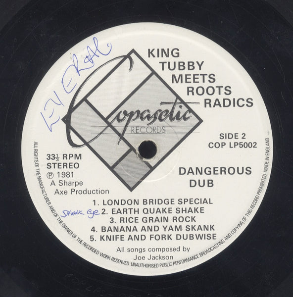 KING TUBBY MEETS ROOTS RADICS [Dangerous Dub]