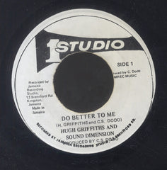 HUGH GRIFFITS [Do Better To Me]