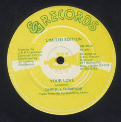 CARROLL THOMPSON / HUBERT GRANT [Your Love / My Love]