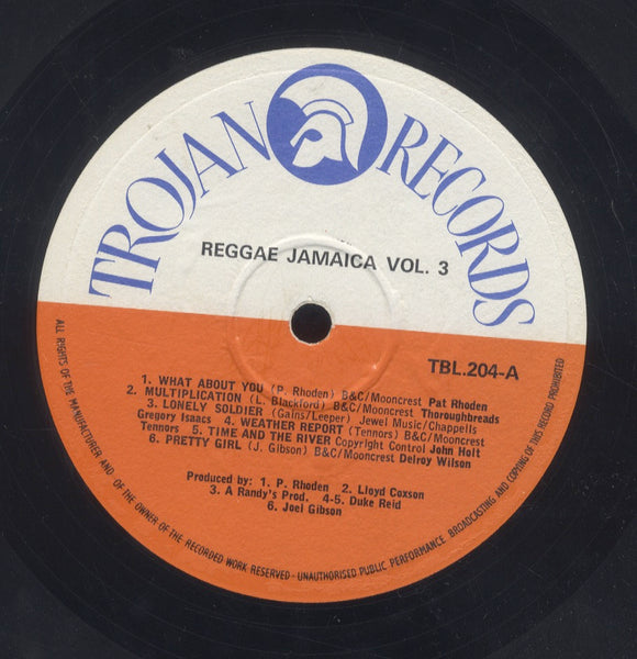 V. A. CORNELL CAMPBELL.TENNORS.JOHN HOLT. [Reggae Jamaica 3]