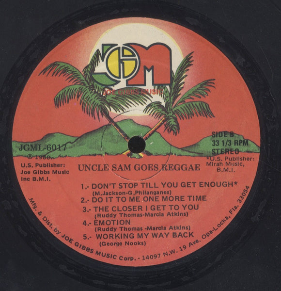 VA. RUDDY THOMAS.TYRONE TAYLOR.... [Uncle Sam Goes Reggae]