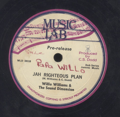 WILLIE WILIAMS / FREDDIE MCREGOR [ Jah Righteous Plan / Africa Here I Come]