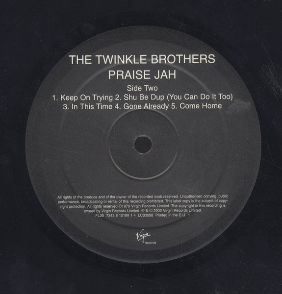 TWINKLE BROTHERS [Praise Jah]