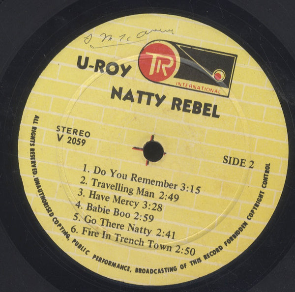 U - ROY [Natty Rebel]