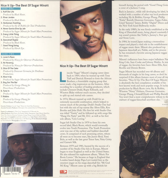 SUGAR MINOTT [Nice It Up (The Very Best Of Sugar Minott)]