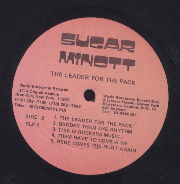 SUGAR MINOTT [The Leader For The Pack]