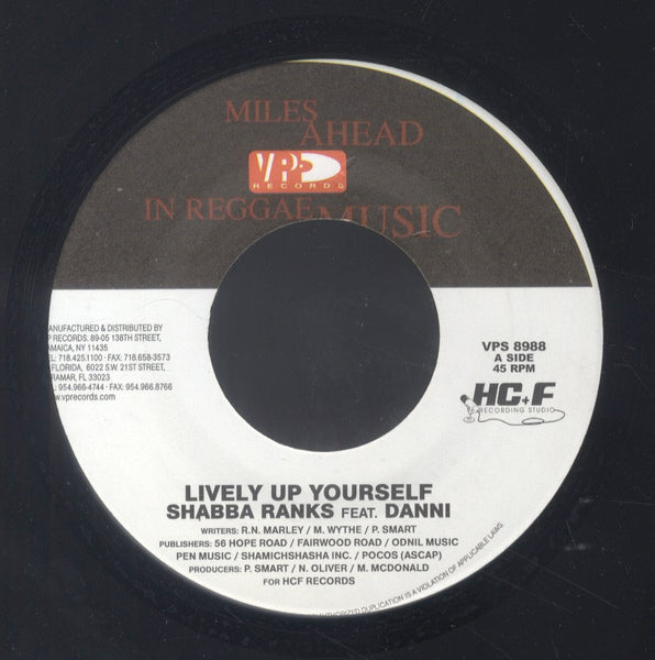 SHABBA RANKS FEAT. DANNI [Lively Up Yourself]