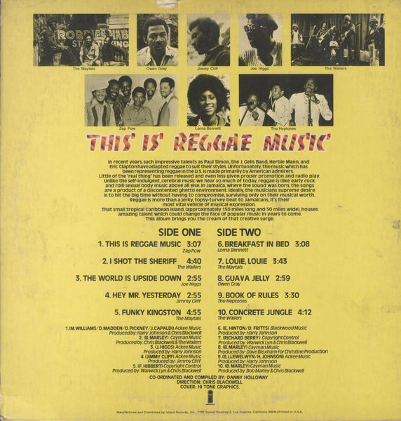 V A  [This Is Reggae Music]