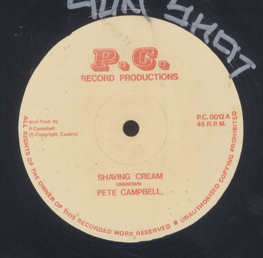PETE CAMPBELL [Shaving Cream]
