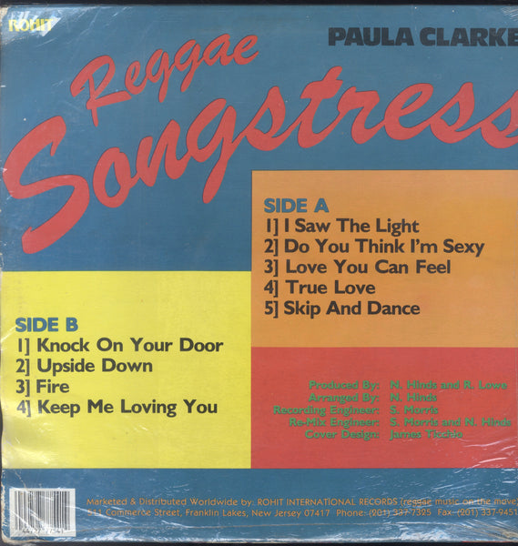 PAULA CLARKE [Reggae Songstress]
