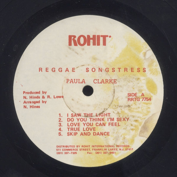 PAULA CLARKE [Reggae Songstress]