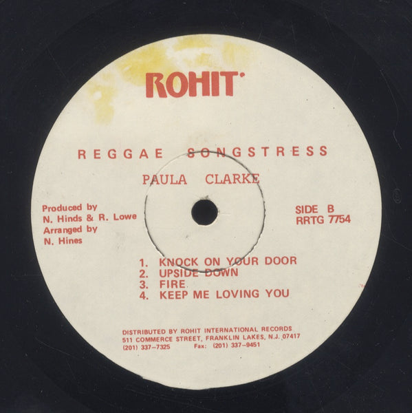 PAULA CLARKE [Reggae Songstress]