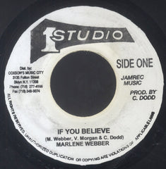 MARLENE WEBBER [If You Believe]