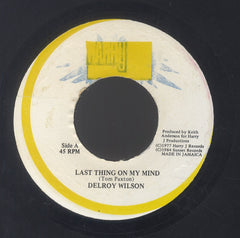 DELROY WILSON [Last Thing On My Mind / Book Of Rule Inst]