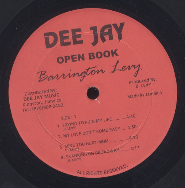 BARRINGTON LEVY [Open Book]