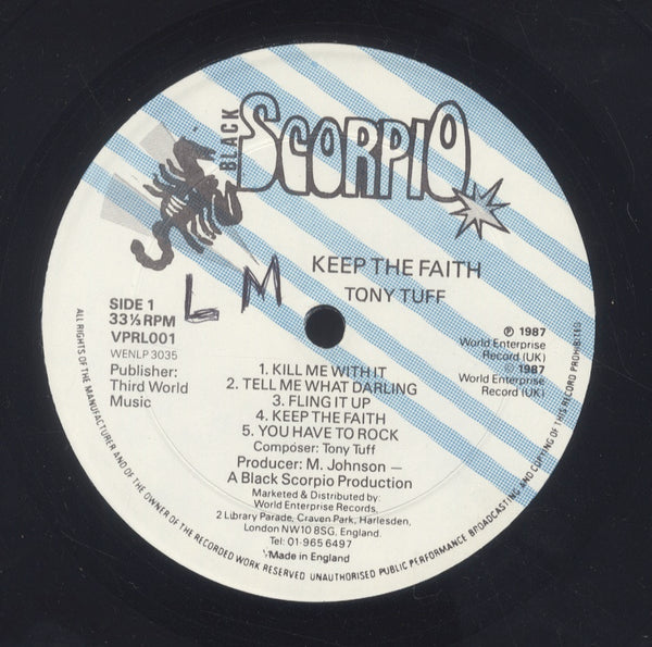 TONY TUFF [Keep The Faith]