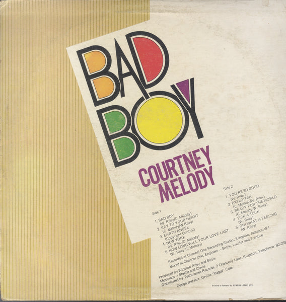 COURTNEY MELODY [Bad Boy]