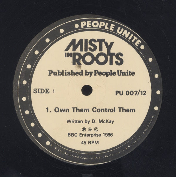 MISTY IN ROOTS [Own Them Control Them]