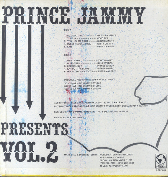 V.A. [Prince Jammy Presents Vol.2]