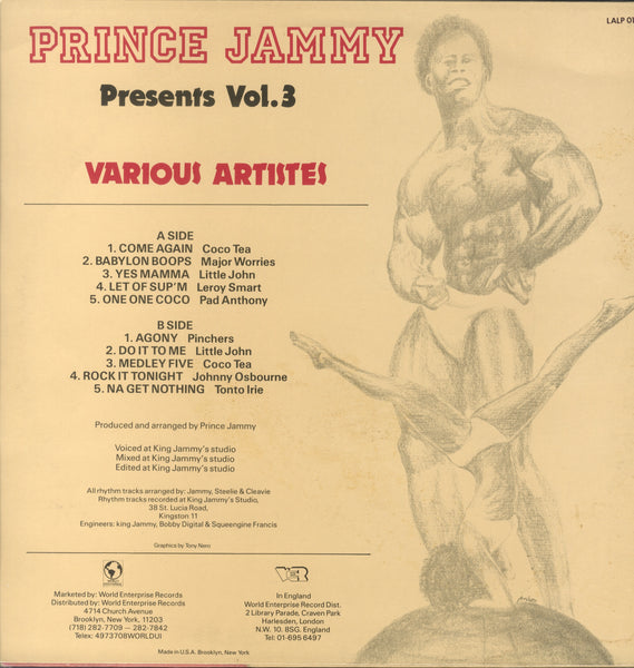 V.A. [Prince Jammy Presents Vol.3]