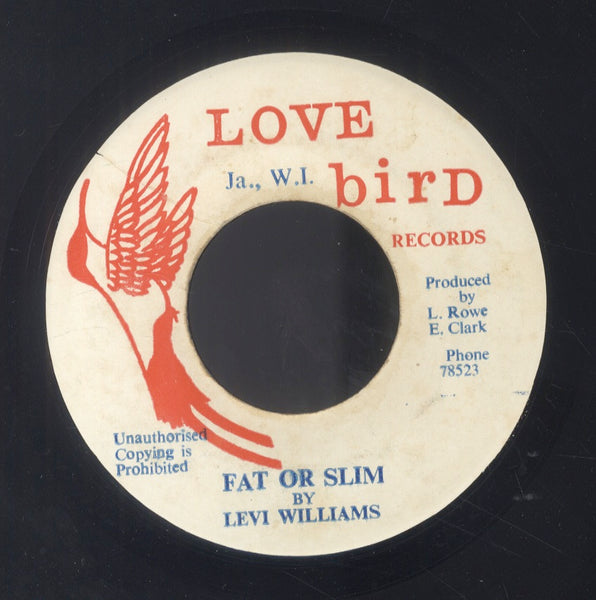 LEVI WILLIAMS [Fat Or Slim]