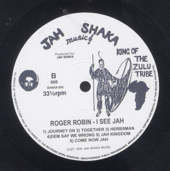 ROGER ROBIN [I See Jah]