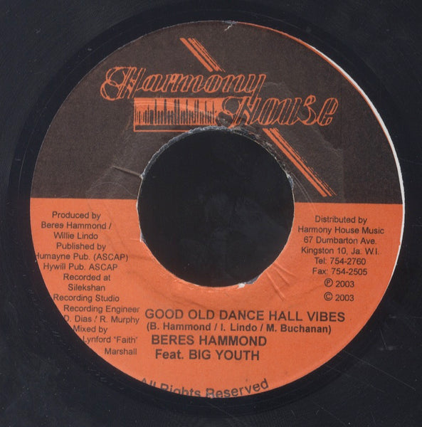 BERES HAMMOND FEAT. BIG YOUTH [Good Old Dance Hall Vibes]