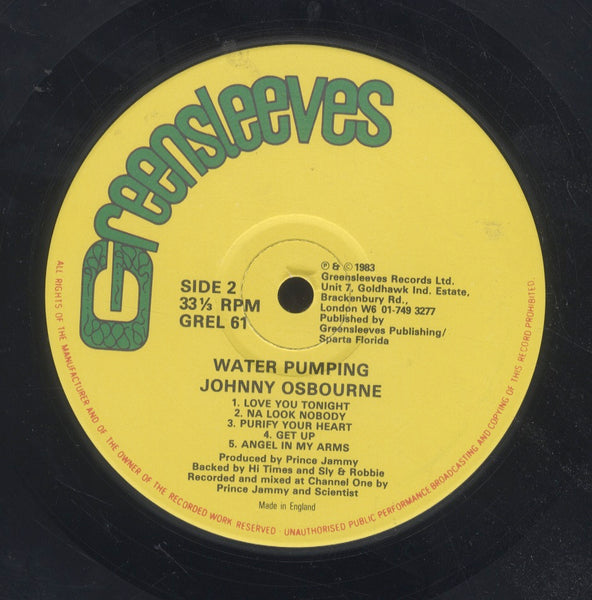 JOHNNY OSBOURNE [Water Pumping]