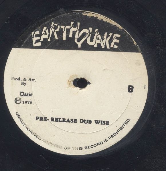 JOE GIBBS & OSSIE PRODUCTION [Earth Quake Dub]