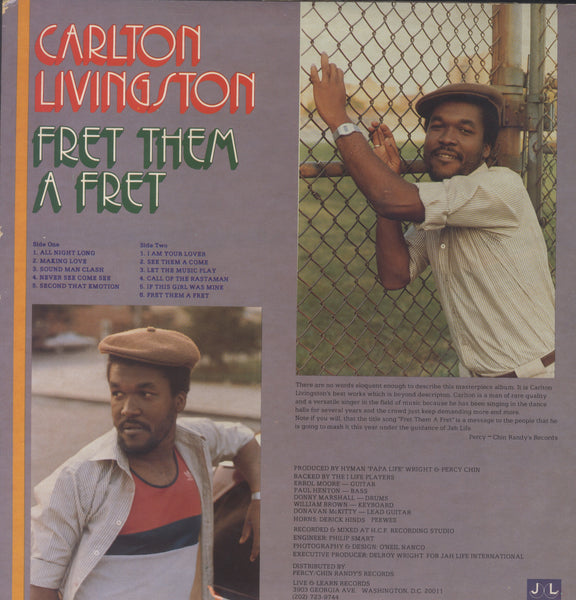 CARLTON LIVINGSTON [Fret Them A Fret]