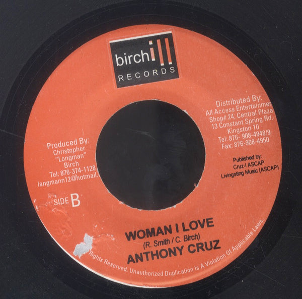 SINGING MELODY / ANTHONY CRUZ [More Love / Woman I Love]