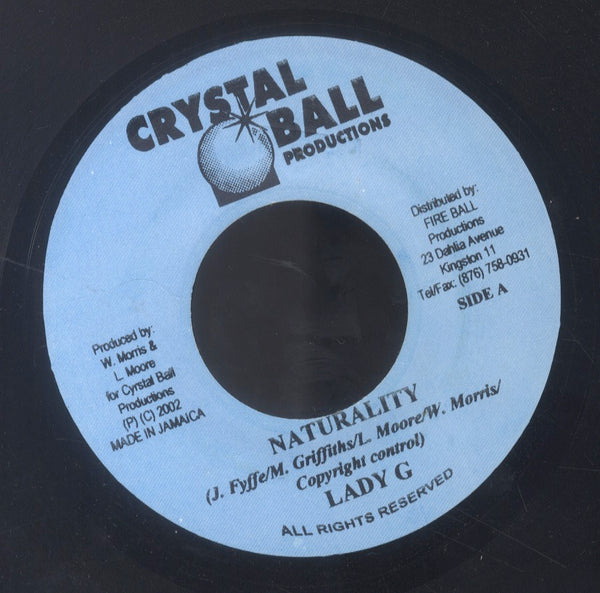 ANTHONY CRUZ / LADY G  [I Love You / Naturality]