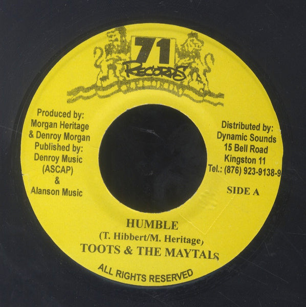 TOOTS & THE MAYTALS / L.M.S [Humble / Respect All Woman]