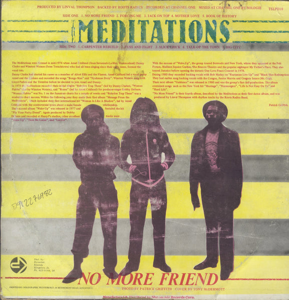 MEDITATIONS [No More Friend]